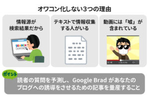 【知ってる人だけが得をする】Google Bardのおかげでブログオワコンかが進む